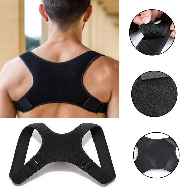 Adjustable Back Posture Corrector Neck Back Support Belt Spine Shoulder Brace Support Belts Adult Invisible Hunchback Belts